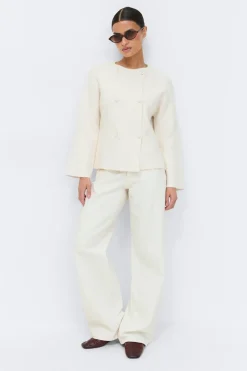 Knitted button cardigan