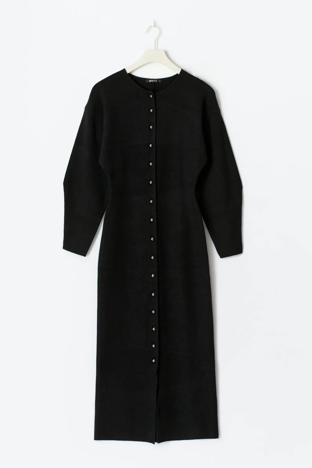 Knitted button down dress