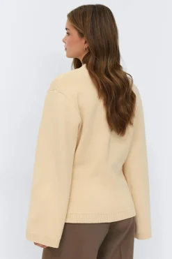 Knitted cotton cardigan