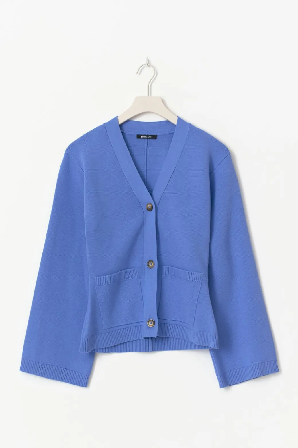 Knitted cotton cardigan