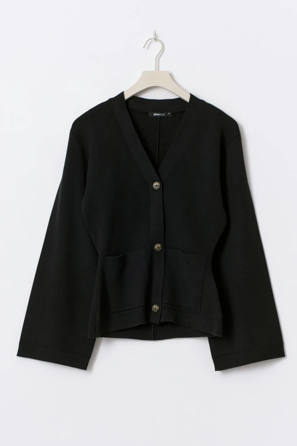 Knitted cotton cardigan