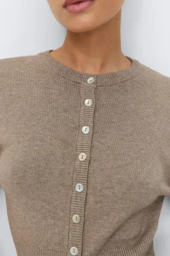 Knitted loungewear cardigan
