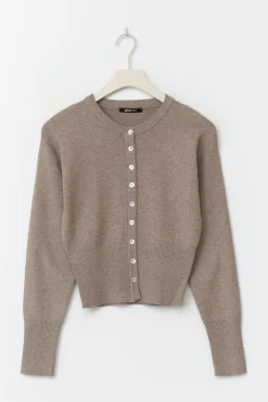 Knitted loungewear cardigan