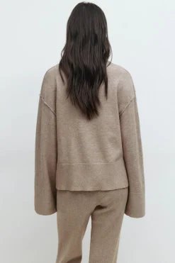 Knitted loungewear sweater