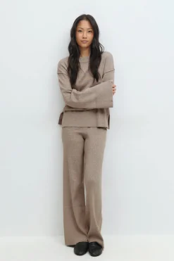 Knitted loungewear sweater
