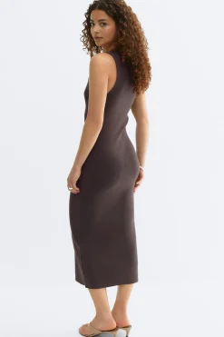 Knitted vest dress