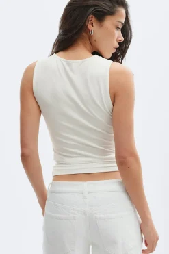 Lace detail tank