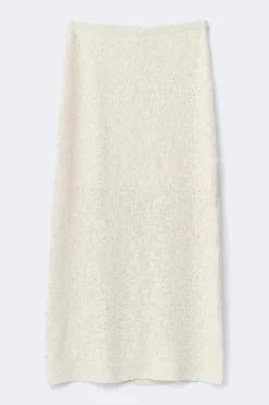 Lace maxi skirt