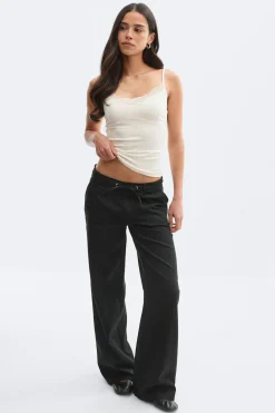 Lace strap singlet