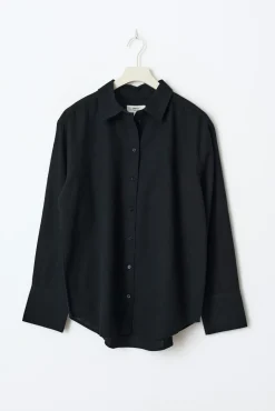Linen blend shirt