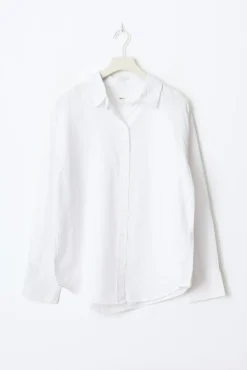 Linen blend shirt