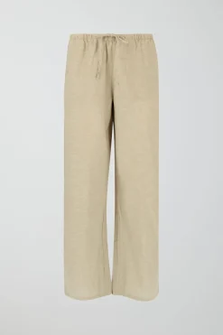 linen blend trousers