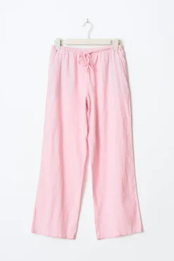 linen blend trousers