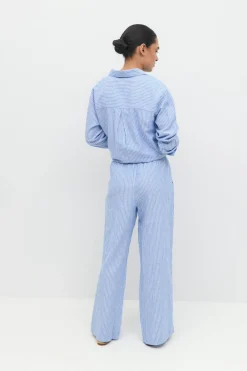 linen blend trousers