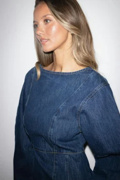Longsleeve denim dress