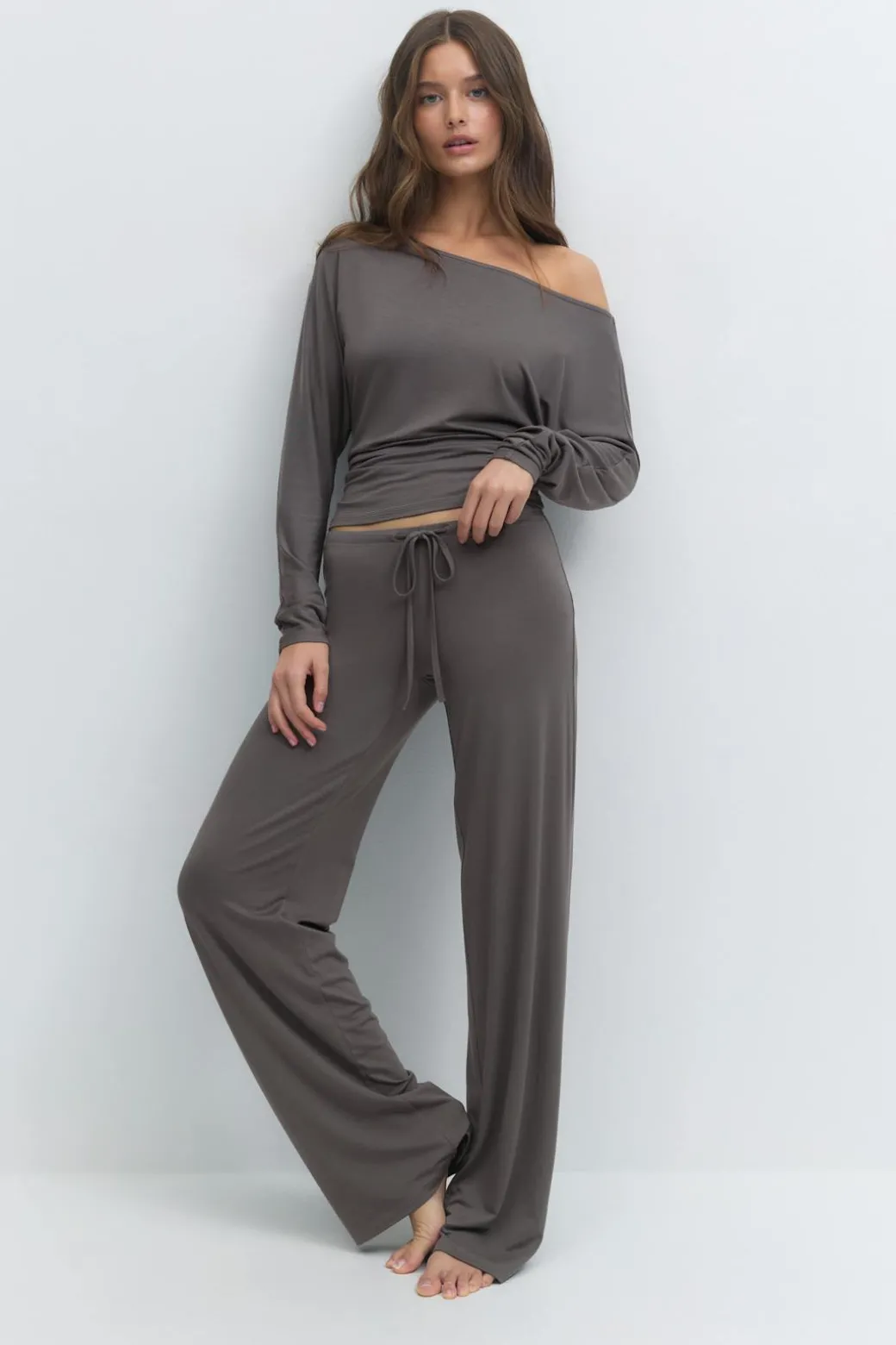Low waist loungewear trousers