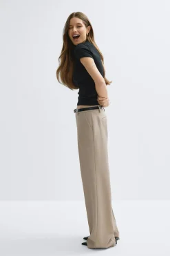 Low waist trousers