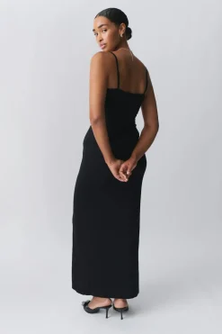 maxi slip dress