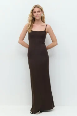 maxi slip dress