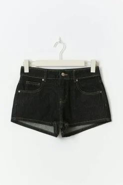 Micro denim shorts