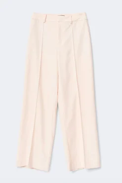Mid waist wide trousers