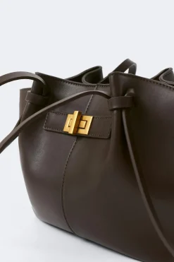 Midi long strap bag