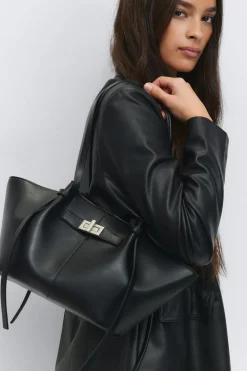 Midi long strap bag