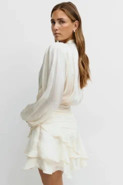 Mini frill dress