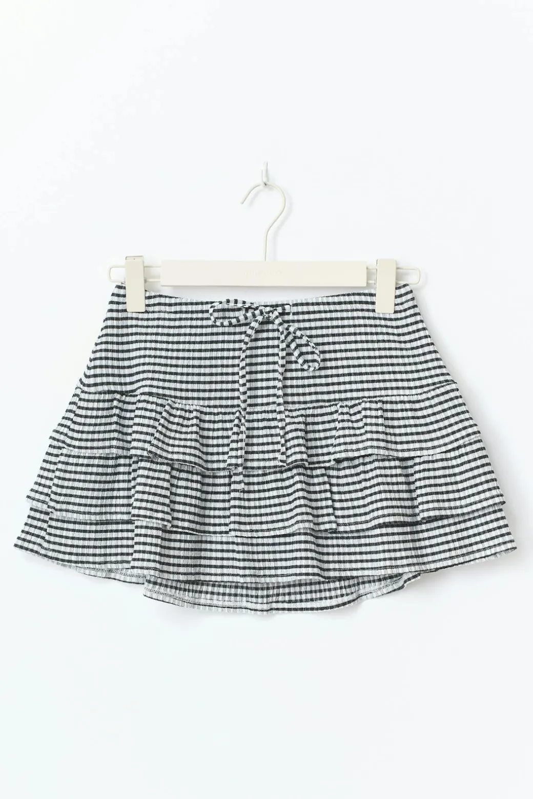Mini frill skirt