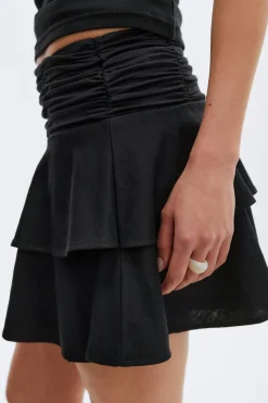 Mini frill skirt