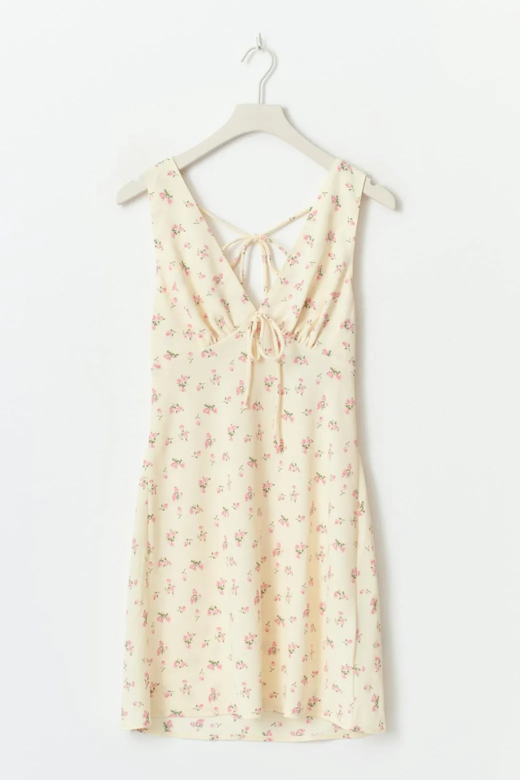 Mini slip dress