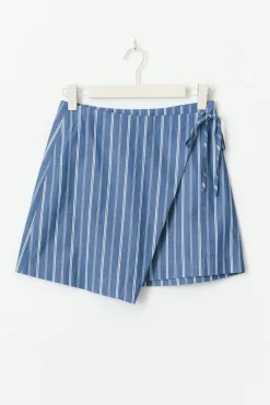 Mini wrap skirt