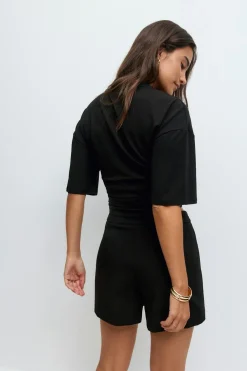 Mini wrap skort
