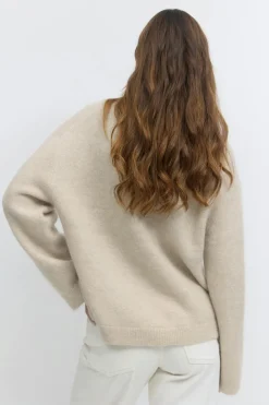 Mohair knitted sweater