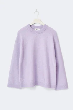 Mohair knitted sweater