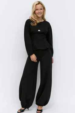 Open back sweater