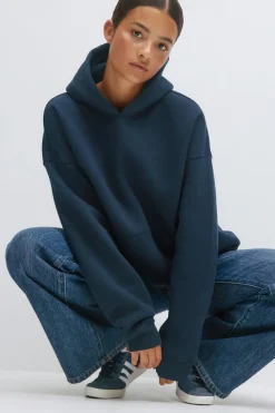 Oversized print hoodie