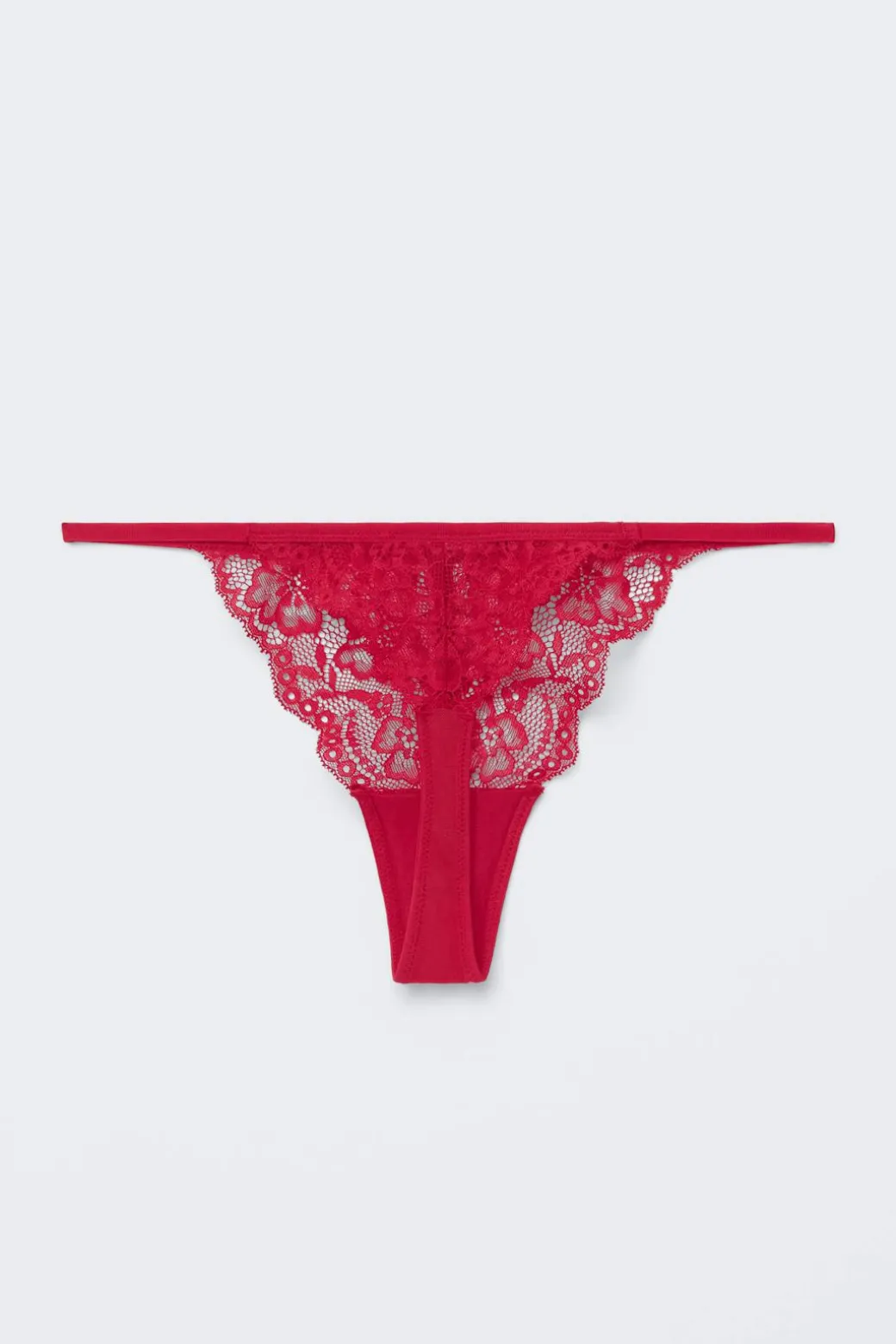 3-pack lace thong