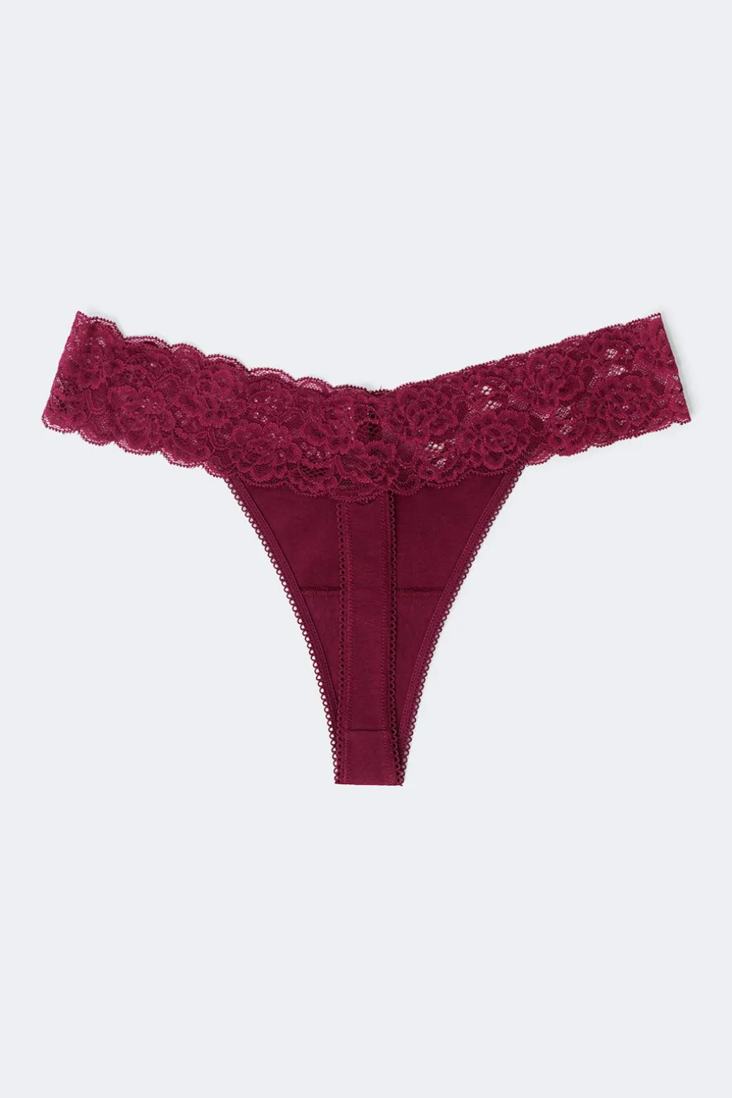 3-pack soft cotton thong