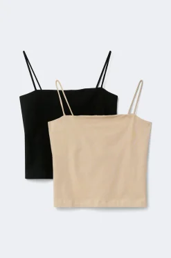 2-pack spagetti strap singlet