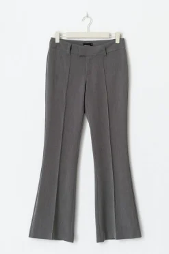 Petite low bootcut trousers