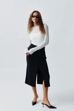 Pleated skirt