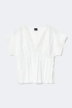 Pleated top