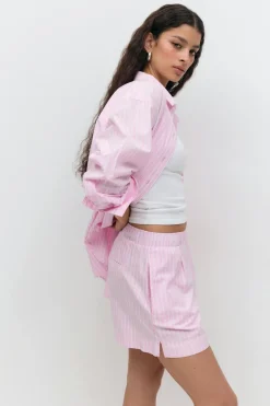 Poplin shorts