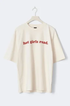 Printed oversized tee