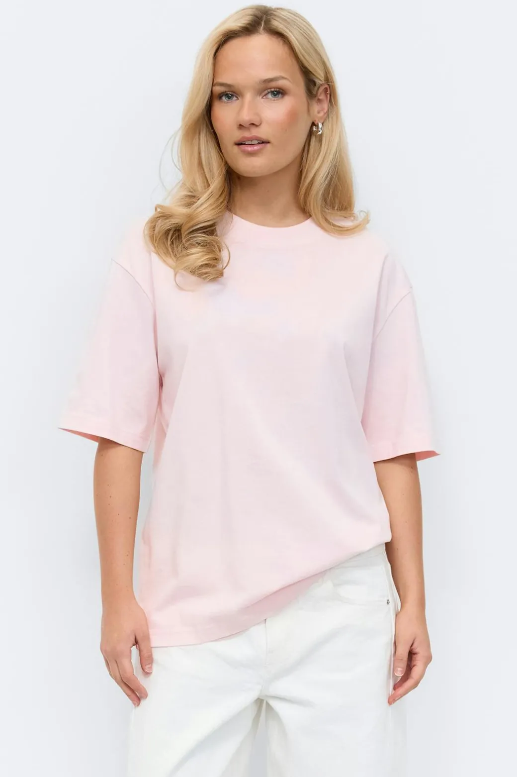 Printed oversized tee