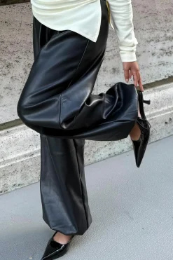Pu balloon trousers
