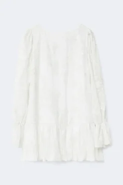 Puff sleeve mini dress