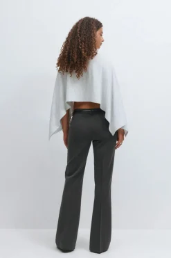 Relaxed bootcut trousers