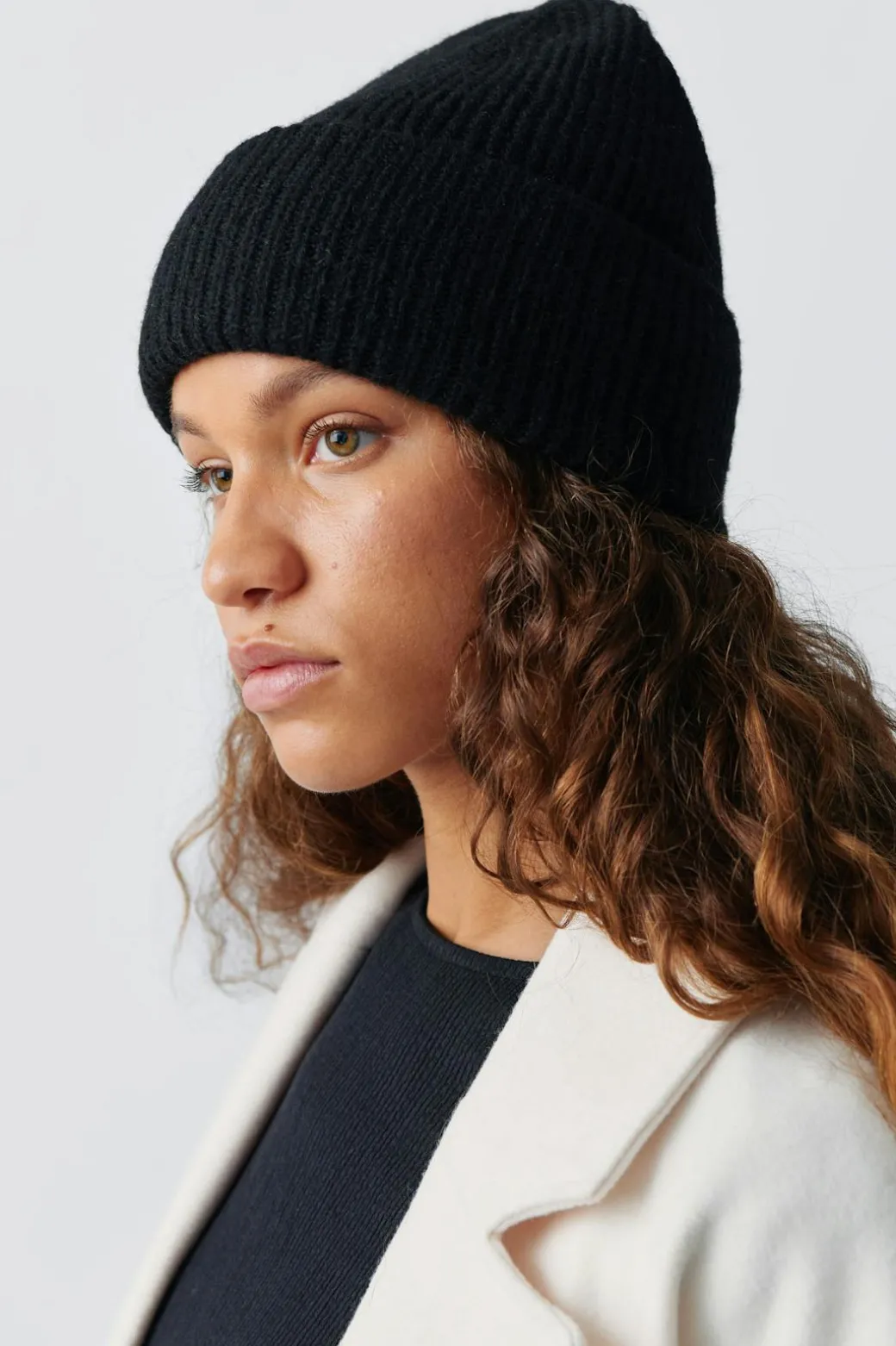 Rib beanie